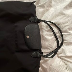 Long champ bag black